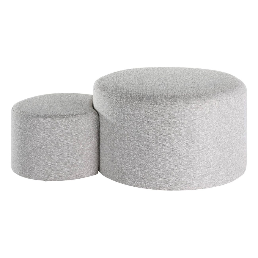 Eglo - LOT 2x Tabouret d. 45,5/70 cm gris