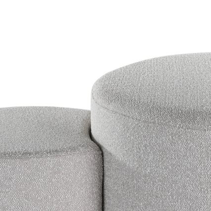 Eglo - LOT 2x Tabouret d. 45,5/70 cm gris