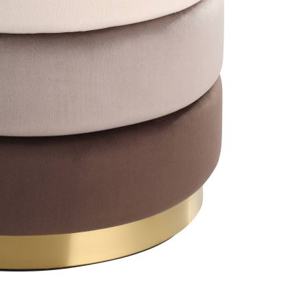 Eglo - Kruk 42,5x50 cm bruin/goud