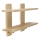 Eglo 424555 - Étagère murale MAINTIMBATO 32x60 cm chêne
