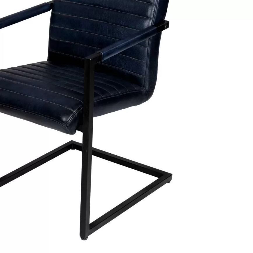 Eglo - Chaise de salle à manger 90x53 cm bleu