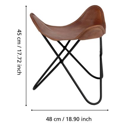 Eglo 424759 - Kruk YAMATSURI 45x48 cm bruin