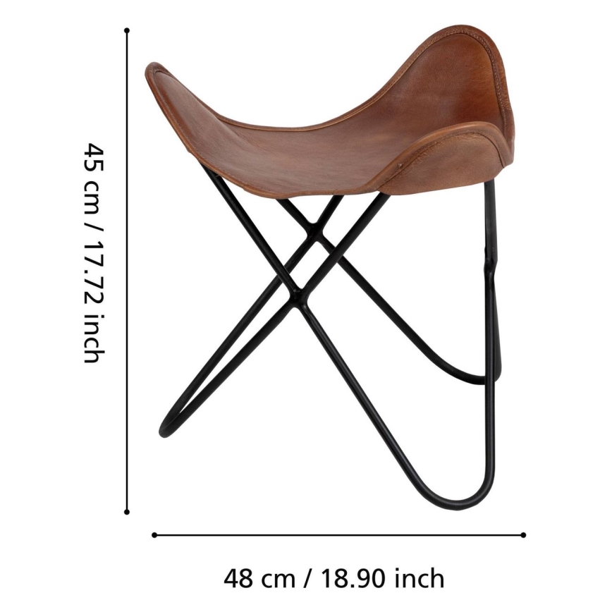 Eglo 424759 - Kruk YAMATSURI 45x48 cm bruin