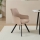 Eglo 424942 - Fauteuil APALIT 86x60 cm beige/noir