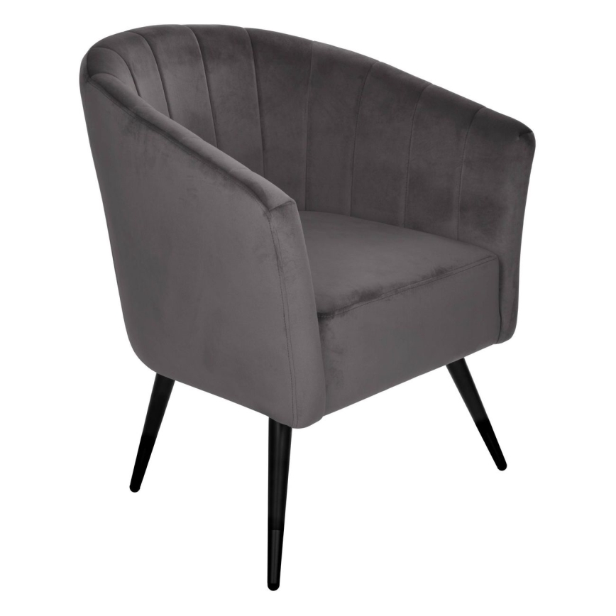 Eglo 424946 - Fauteuil AMPAHA 78x70 cm grijs