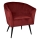 Eglo 424948 - Fauteuil AMPAHA 78x70 cm rood