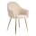 Eglo 424949 - Eetkamerstoel APALIT 87,5x57,5 cm crème/goud