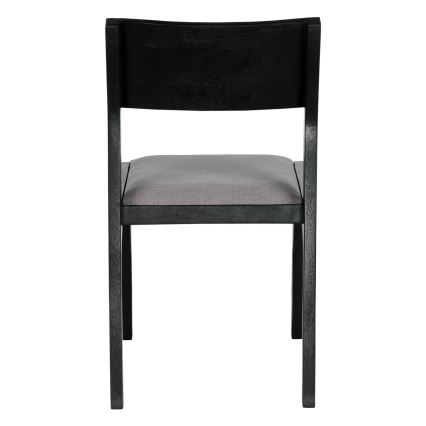 Eglo - Chaise de salle à manger 84x55 cm noir/gris