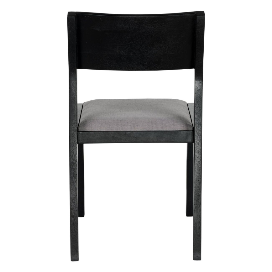 Eglo - Chaise de salle à manger 84x55 cm noir/gris