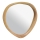 Eglo 425006 - Miroir mural BANI 39x39,5 cm marron