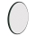 Eglo 425042 - Wandspiegel BANI Ø 31 cm zwart