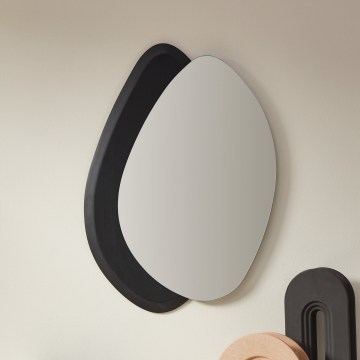 Eglo 425051 - Miroir mural LIOMA 68x48 cm sapin/noir