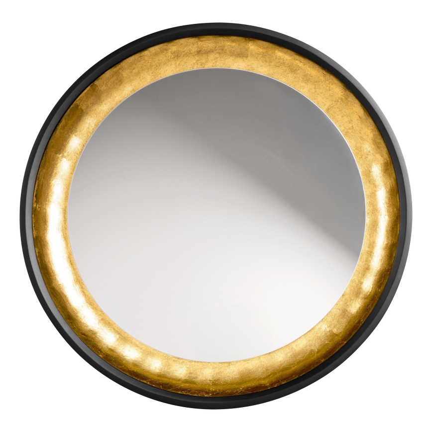 Eglo 425062 - Wandspiegel BONTANG Ø 90 cm zwart/goud