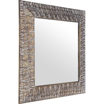 Eglo 425075 - Wandspiegel TOAMASINA 70x70 cm bronskleurig