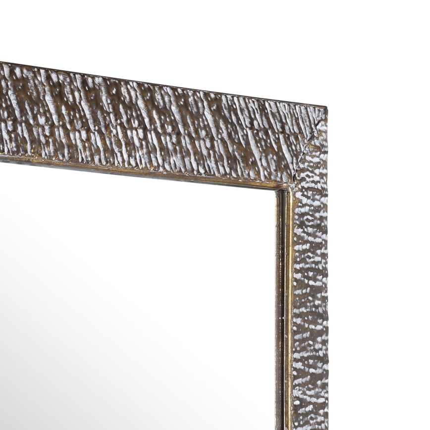 Eglo 425076 - Miroir mural TOAMASINA 100 x 70,5 cm, finition bronze