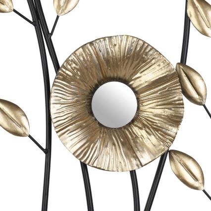 Eglo - wand decoratie 100x38,5 cm zwart/goud