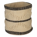 Eglo 426518 - Panier décoratif TOYAMA 25 x 25 cm beige/noir