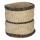 Eglo 426518 - Panier décoratif TOYAMA 25 x 25 cm beige/noir