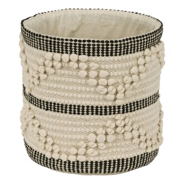 Eglo 426563 - Decoratieve mand TOYAMA 20x20 cm beige/zwart