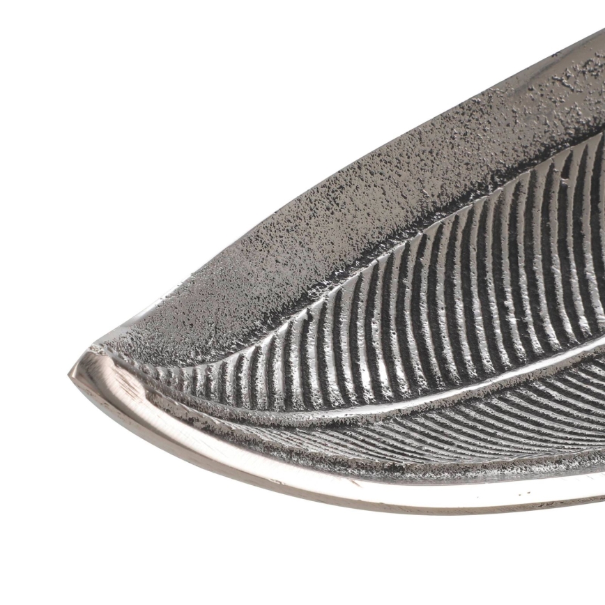 Eglo - Decoratief dienblad 14x38,5 cm zilver