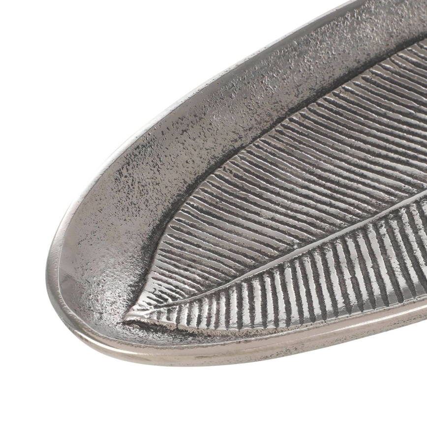 Eglo - Decoratief dienblad 16,5x54 cm zilver