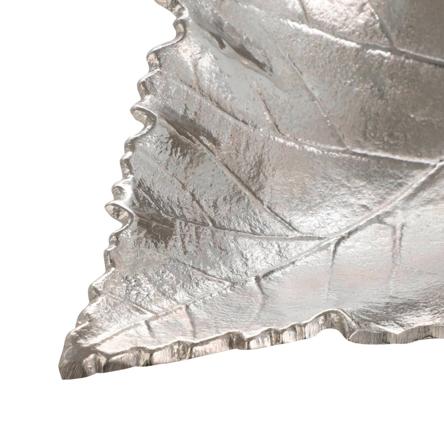 Eglo - Decoratief dienblad 18,5x23,5 cm blad/zilver