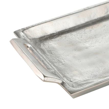Eglo - Decoratief dienblad 12,5x44 cm chroom