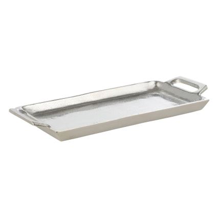 Eglo - Decoratief dienblad 12,5x28,5 cm chroom