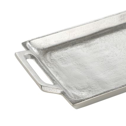 Eglo - Decoratief dienblad 12,5x28,5 cm chroom
