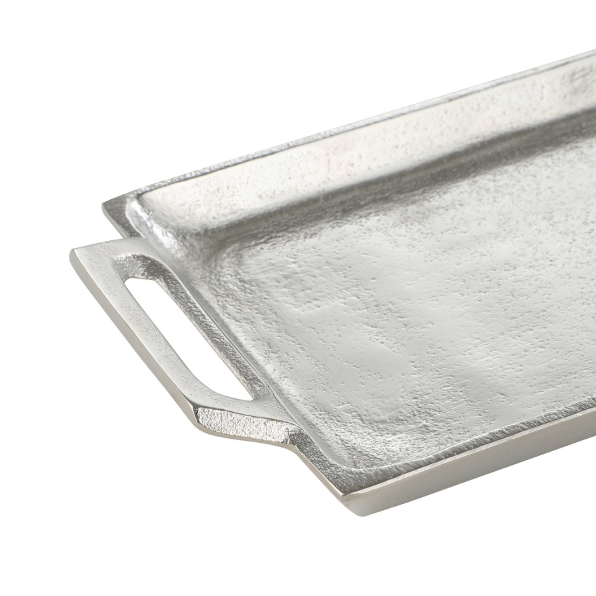 Eglo - Decoratief dienblad 12,5x28,5 cm chroom