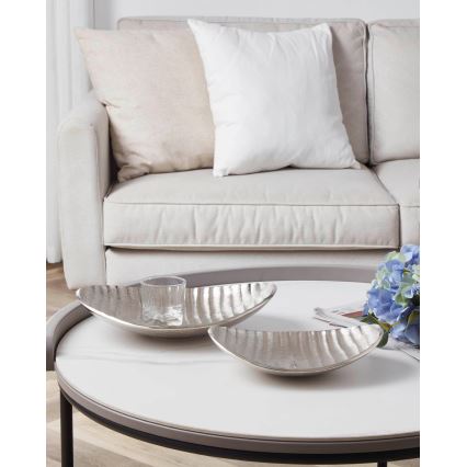 Eglo - Decoratief dienblad 23,5x32,5 cm zilver