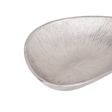 Eglo - Decoratief dienblad 17,5x24,5 cm zilver