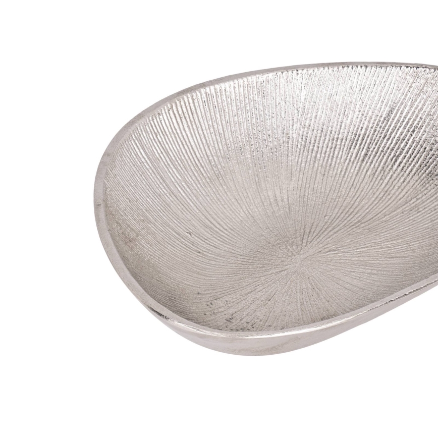 Eglo - Decoratief dienblad 17,5x24,5 cm zilver