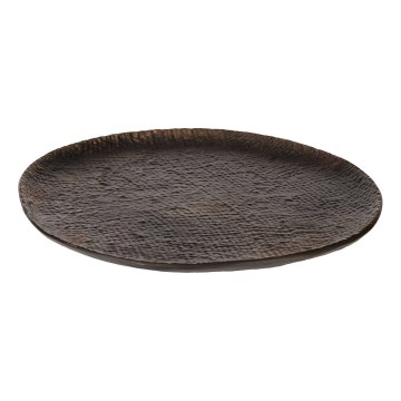 Eglo 427152 - Decoratief dienblad FORLEYET, Ø 26,5 cm, bruin