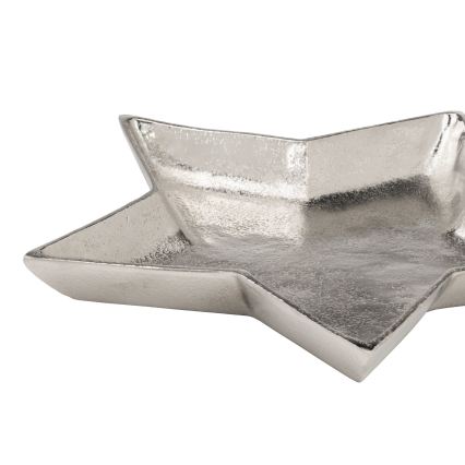 Eglo 427425 - Decoratief dienblad AMBOLOSY 30 x 32 cm zilver