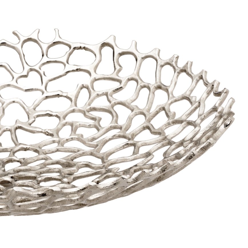 Eglo 427488 - Coupe décorative KIMITSU Ø 45 cm, finition argentée