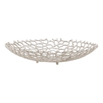 Eglo 427488 - Decoratieve schaal KIMITSU Ø 45 cm zilver