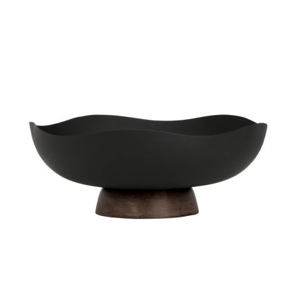 Eglo - Decoratief dienblad diameter 25 cm zwart