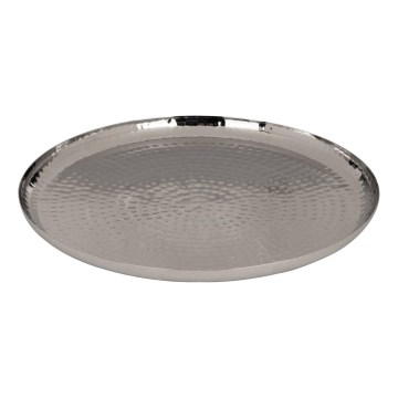 Eglo 427598 - Decoratief dienblad FORLEYET Ø 30 cm glanzend chroom