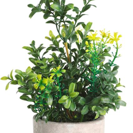 Eglo - Kunstplant in een bloempot 25x15 cm