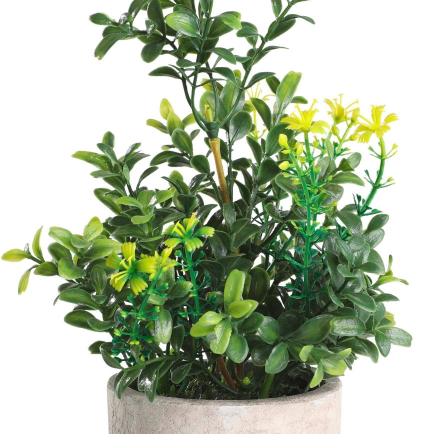 Eglo - Kunstplant in een bloempot 25x15 cm