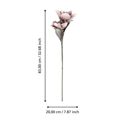 Eglo - Kunstbloem 83 cm roze