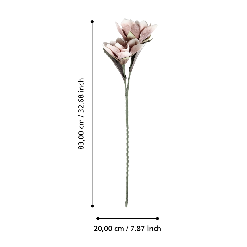 Eglo - Kunstbloem 83 cm roze