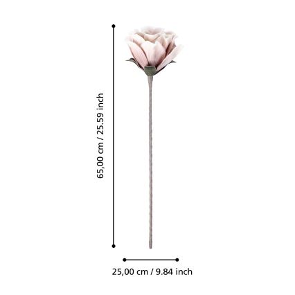 Eglo - Kunstbloem 65 cm roze