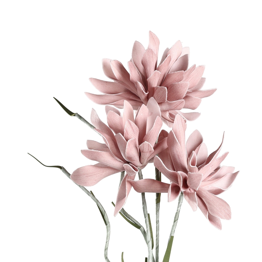 Eglo - Fleur artificielle 60 cm rose