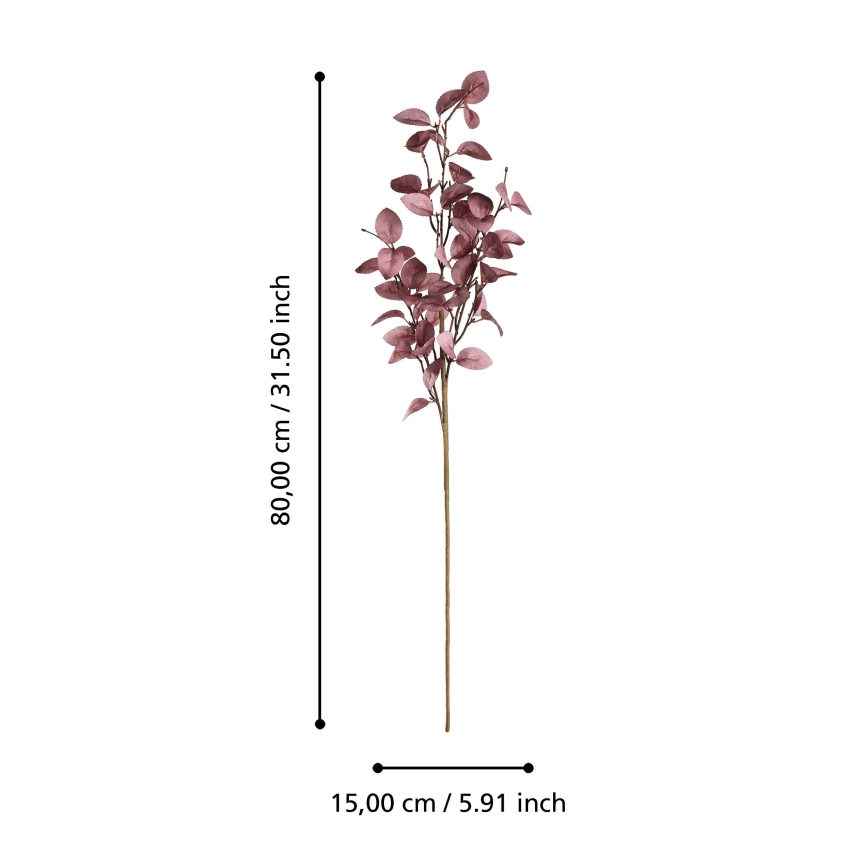 Eglo - Kunstbloem 80 cm roze