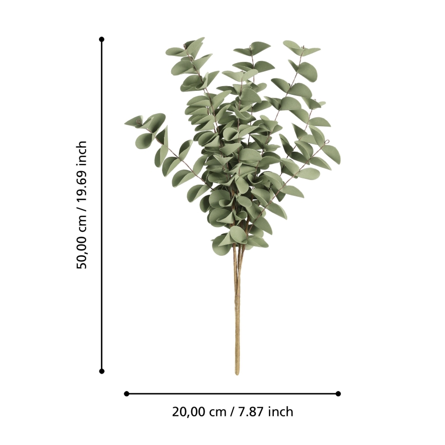 Eglo - Kunstbloem 50 cm groen