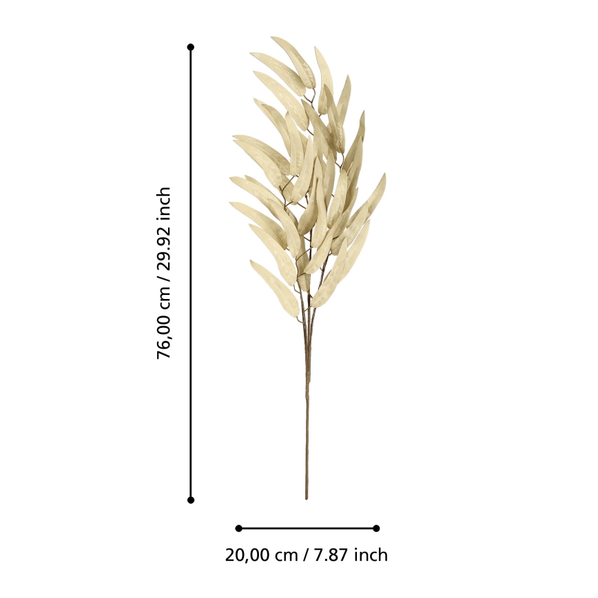 Eglo - Kunstbloem 76 cm beige