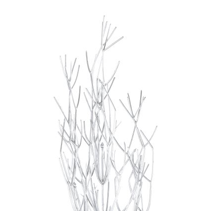 Eglo - Kunstbloem 87,5 cm zilver