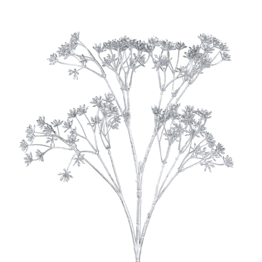 Eglo - Kunstbloem 53 cm zilver